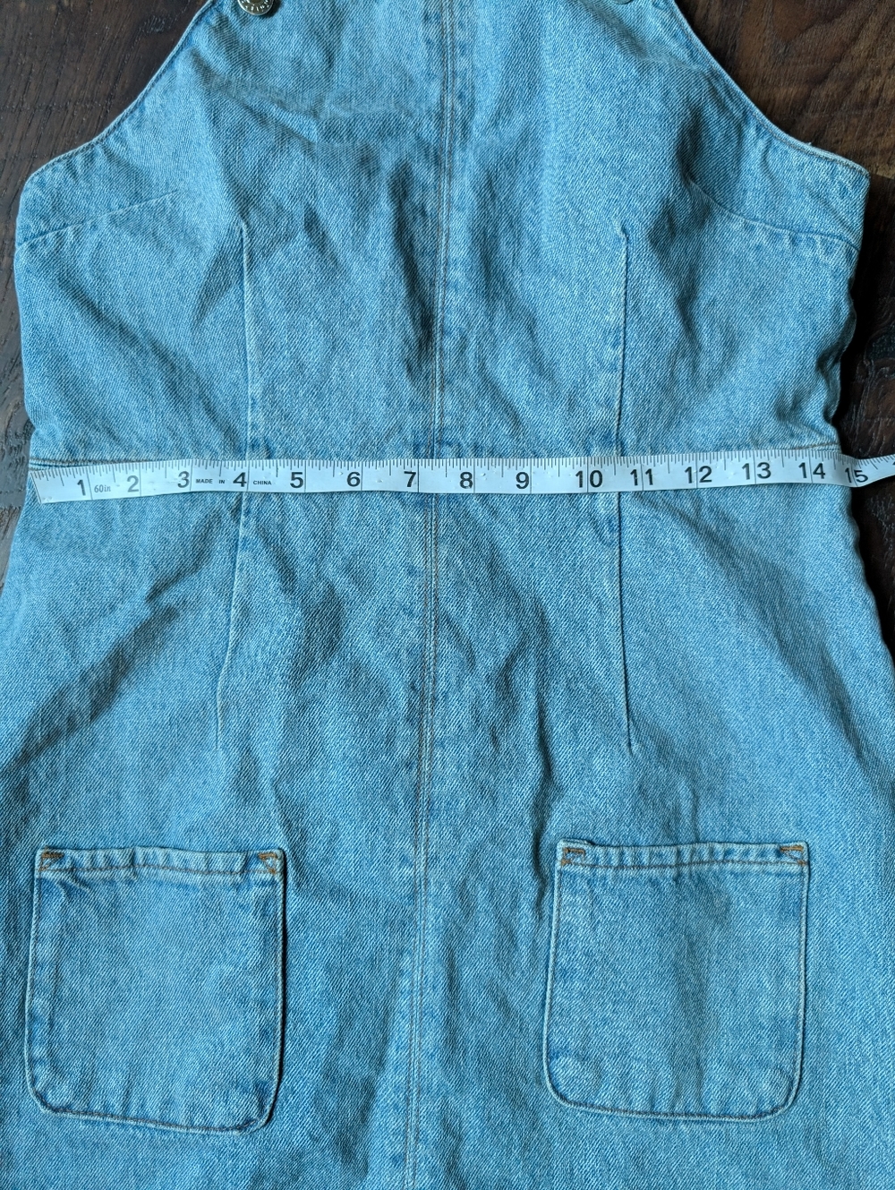 Asos Denim Overall Skirt - Picture 4 of 4